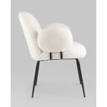 Кресло Nina белый Stool Group УТ000039073 от ImperiumLoft