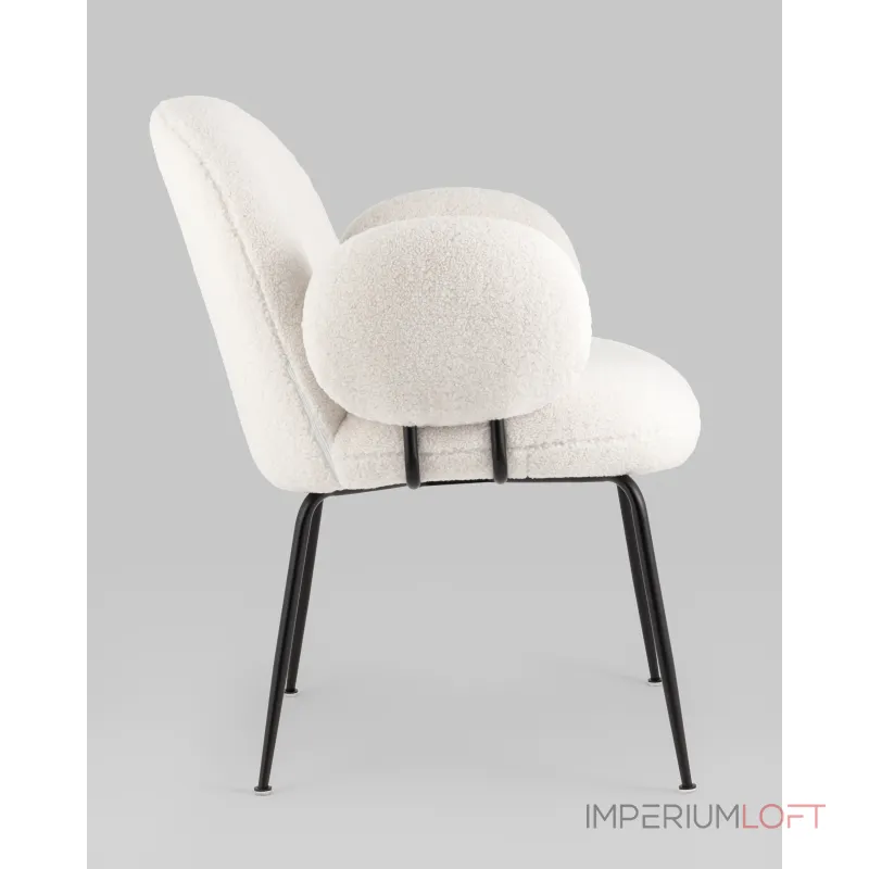 Кресло Nina белый Stool Group УТ000039073 от ImperiumLoft Кресло Nina белый Stool Group УТ000039073 от ImperiumLoft