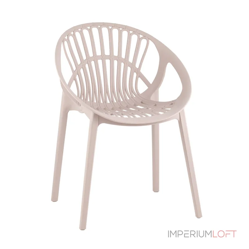 Стул Takeo пластик нежно-розовый Stool Group УТ000039934 от ImperiumLoft