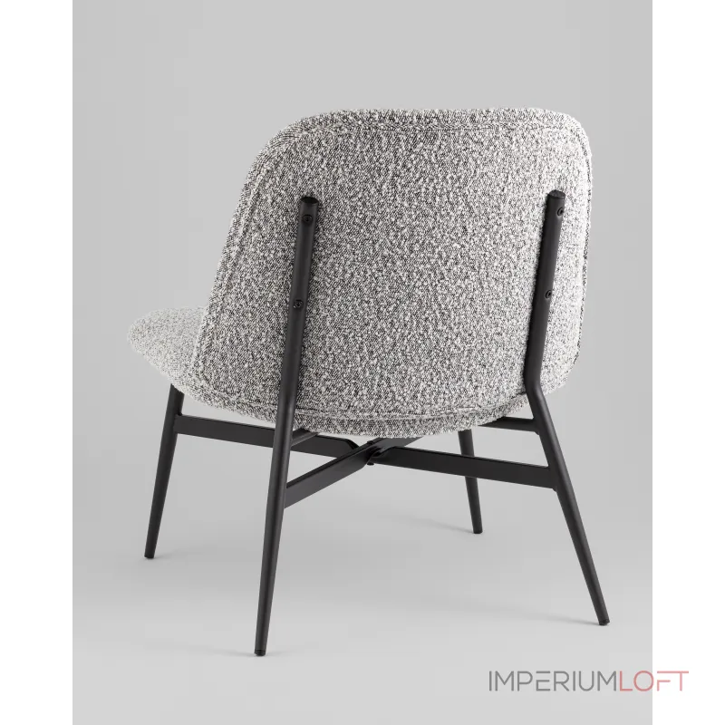 Кресло лаунж Ease серый Stool Group УТ000038984 от ImperiumLoft