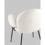Кресло Nina белый Stool Group УТ000039073 от ImperiumLoft