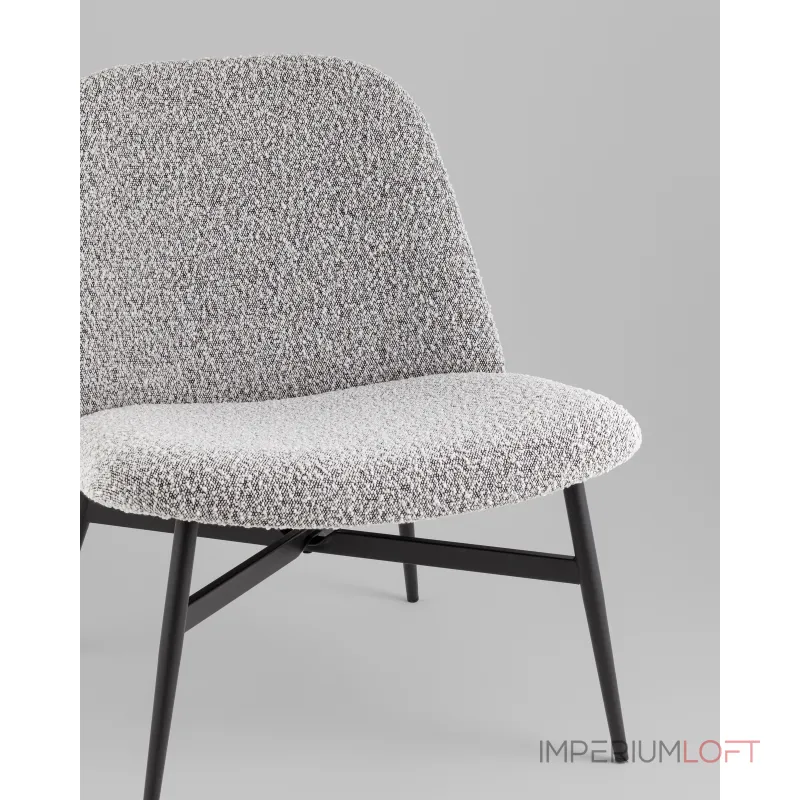 Кресло лаунж Ease серый Stool Group УТ000038984 от ImperiumLoft