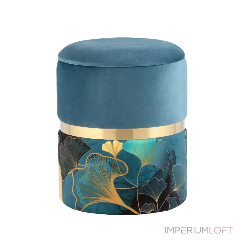 Пуф Кэрри с ящиком велюр Gingko Stool Group УТ000037323 от ImperiumLoft