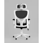 Кресло офисное Airone белый с черной сеткой Stool Group УТ000039378 от ImperiumLoft