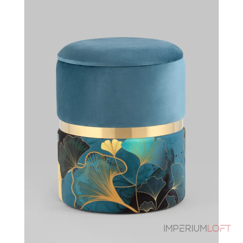 Пуф Кэрри с ящиком велюр Gingko Stool Group УТ000037323 от ImperiumLoft