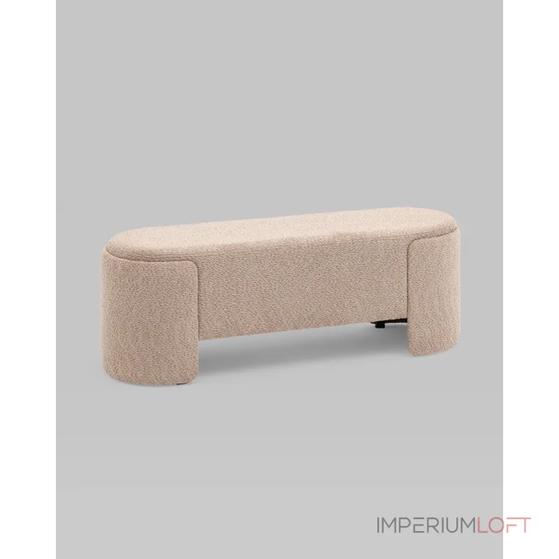 Банкетка Taks букле капучино Stool Group УТ000039116 от ImperiumLoft