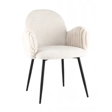 Стул обеденный Wave Stripes букле светло-серый Stool Group УТ000040341