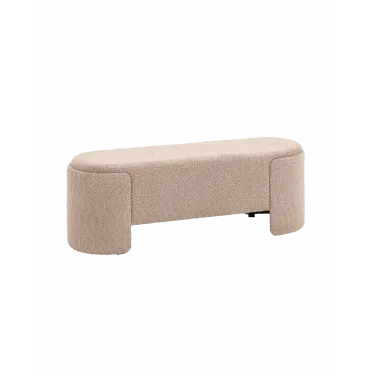 Банкетка Taks букле капучино Stool Group УТ000039116 Банкетка Taks букле капучино Stool Group УТ000039116