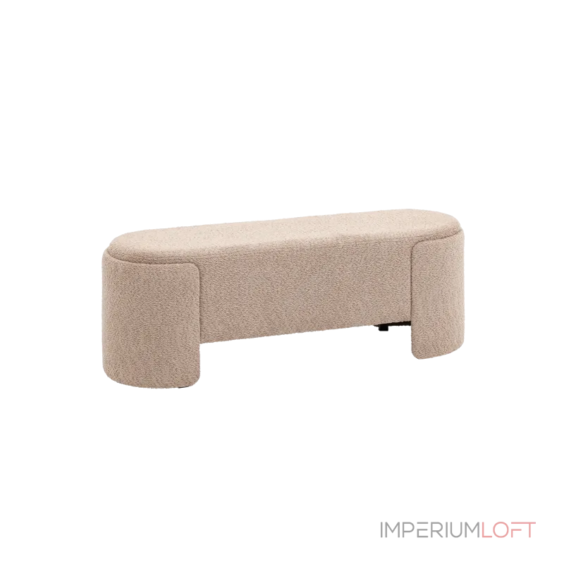 Банкетка Taks букле капучино Stool Group УТ000039116 от ImperiumLoft