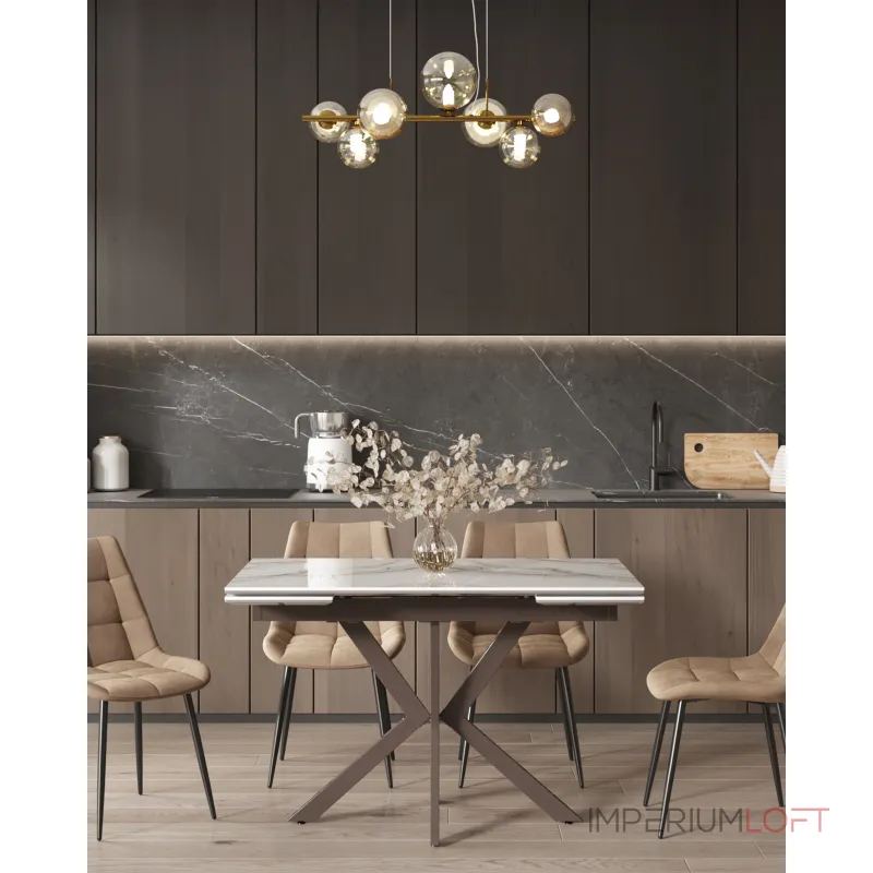 Стол раскладной Stool Group Marmer УТ000039730 от ImperiumLoft