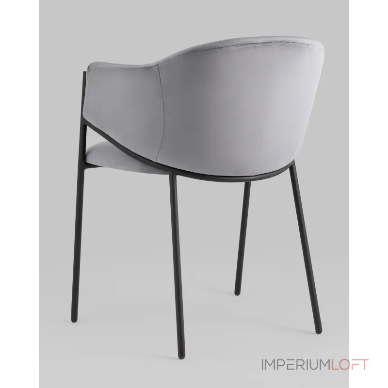 Стул Brace велюр серый Stool Group УТ000039130 от ImperiumLoft
