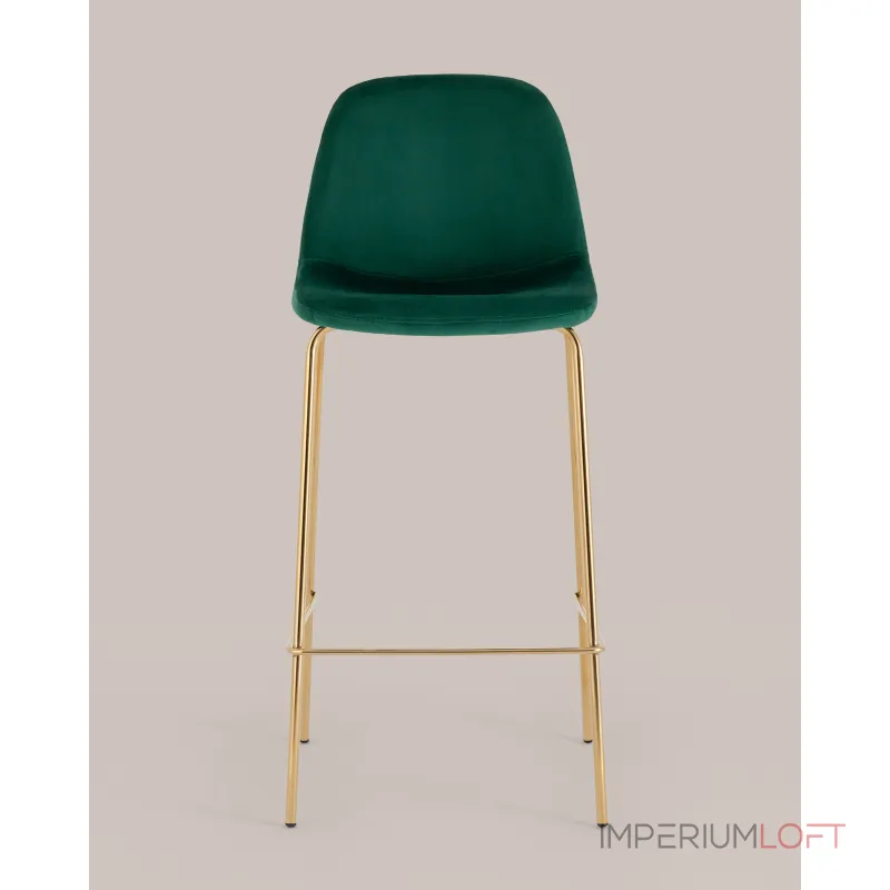 Стул барный Валенсия SN велюр зеленый золотые ножки 2 шт Stool Group УТ000038301 от ImperiumLoft Стул барный Валенсия SN велюр зеленый золотые ножки 2 шт Stool Group УТ000038301 от ImperiumLoft