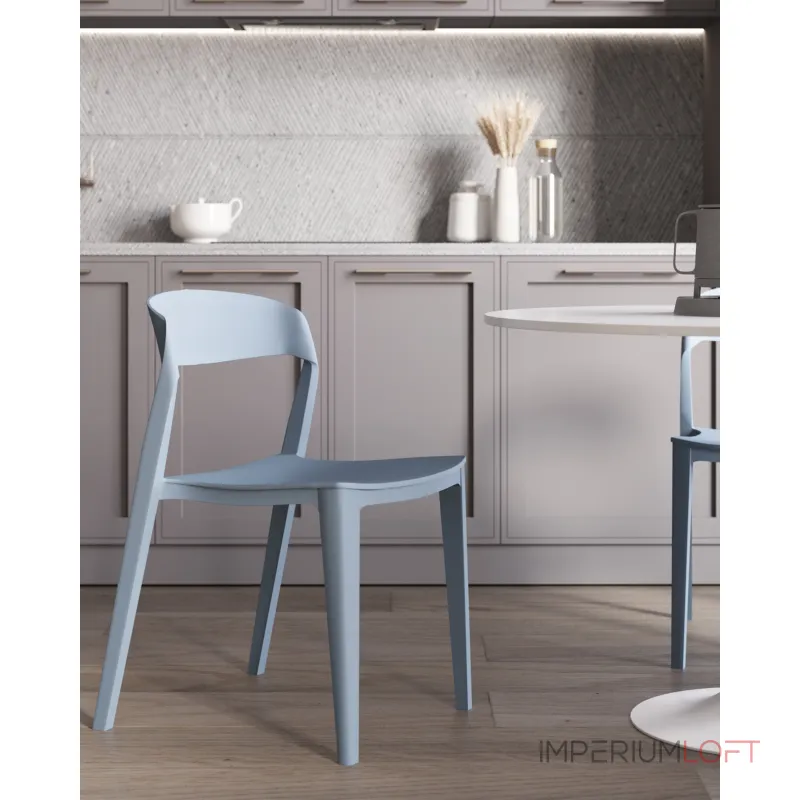 Стул Moris пластик голубой Stool Group УТ000039256 от ImperiumLoft Стул Moris пластик голубой Stool Group УТ000039256 от ImperiumLoft