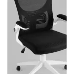 Кресло офисное Airone белый с черной сеткой Stool Group УТ000039378 от ImperiumLoft