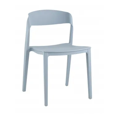 Стул Moris пластик голубой Stool Group УТ000039256 Стул Moris пластик голубой Stool Group УТ000039256
