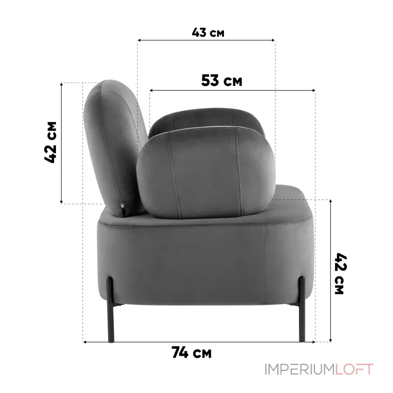 Кресло Stool Group Кэнди УТ000041757 от ImperiumLoft Кресло Stool Group Кэнди УТ000041757 от ImperiumLoft