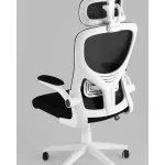 Кресло офисное Airone белый с черной сеткой Stool Group УТ000039378 от ImperiumLoft