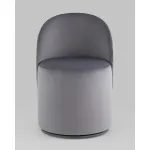 Пуф Loreen вращающийся велюр серый Stool Group УТ000039108 от ImperiumLoft