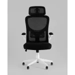 Кресло офисное Airone белый с черной сеткой Stool Group УТ000039378 от ImperiumLoft