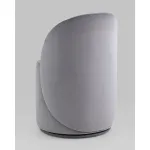 Пуф Loreen вращающийся велюр серый Stool Group УТ000039108 от ImperiumLoft