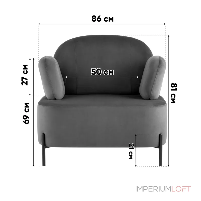 Кресло Stool Group Кэнди УТ000041757 от ImperiumLoft Кресло Stool Group Кэнди УТ000041757 от ImperiumLoft