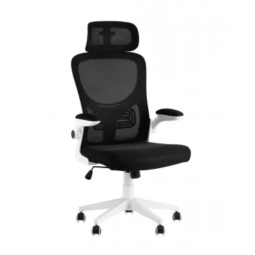 Кресло офисное Airone белый с черной сеткой Stool Group УТ000039378 Кресло офисное Airone белый с черной сеткой Stool Group УТ000039378