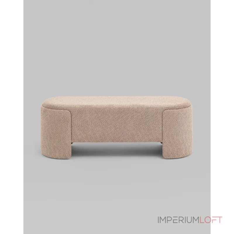 Банкетка Taks букле капучино Stool Group УТ000039116 от ImperiumLoft