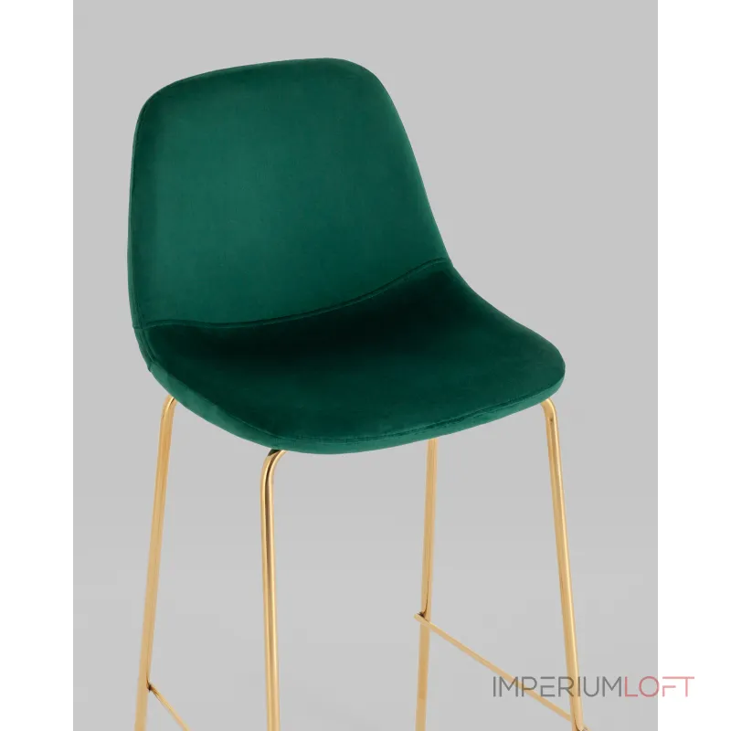Стул барный Валенсия SN велюр зеленый золотые ножки 2 шт Stool Group УТ000038301 от ImperiumLoft Стул барный Валенсия SN велюр зеленый золотые ножки 2 шт Stool Group УТ000038301 от ImperiumLoft