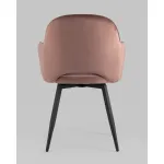 Стул Венера вращающийся велюр пыльно-розовый Stool Group УТ000037253 от ImperiumLoft