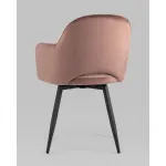 Стул Венера вращающийся велюр пыльно-розовый Stool Group УТ000037253 от ImperiumLoft