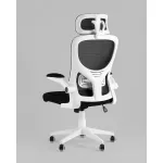 Кресло офисное Airone белый с черной сеткой Stool Group УТ000039378 от ImperiumLoft