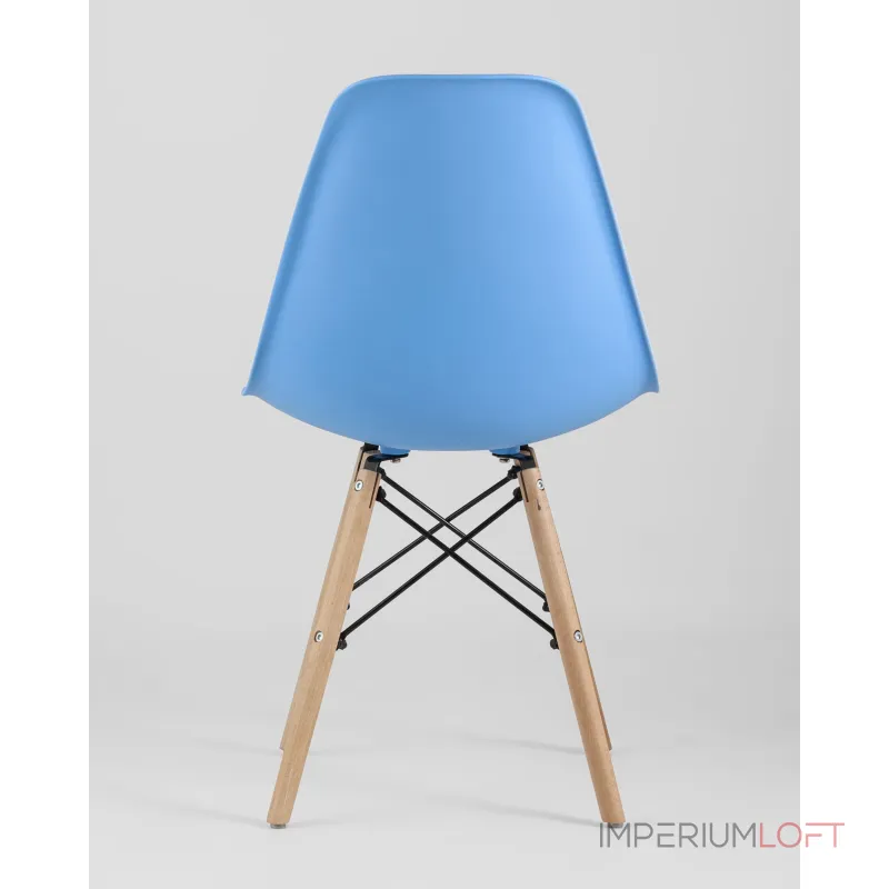 Стул Eames Style DSW голубой (разборный каркас) Stool Group УТ000037589 от ImperiumLoft