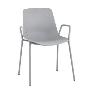 Стул Kaira пластик серый Stool Group УТ000039945