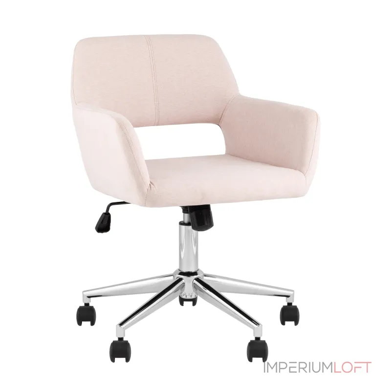 Стул офисный ROSS рогожка светло-розовый Stool Group УТ000039439 от ImperiumLoft Стул офисный ROSS рогожка светло-розовый Stool Group УТ000039439 от ImperiumLoft