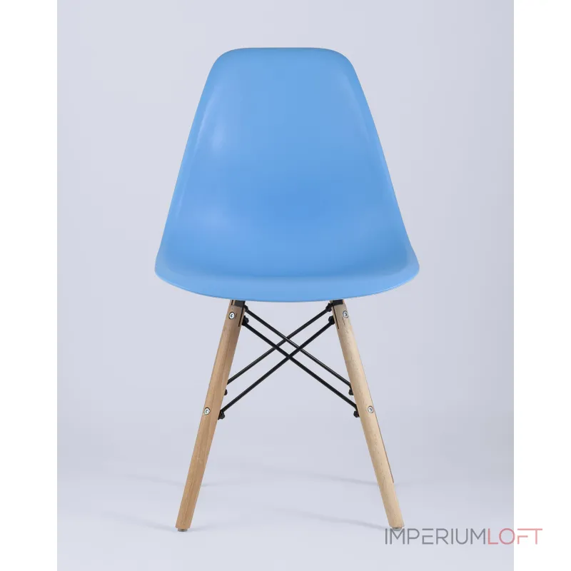 Стул Eames Style DSW голубой (разборный каркас) Stool Group УТ000037589 от ImperiumLoft