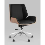 Кресло офисное Crown SN черный Stool Group УТ000038534 от ImperiumLoft