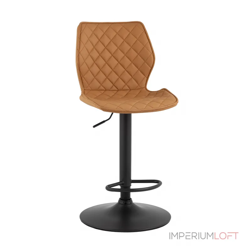 Стул барный Dome экокожа коричневый Stool Group УТ000039360 от ImperiumLoft Стул барный Dome экокожа коричневый Stool Group УТ000039360 от ImperiumLoft