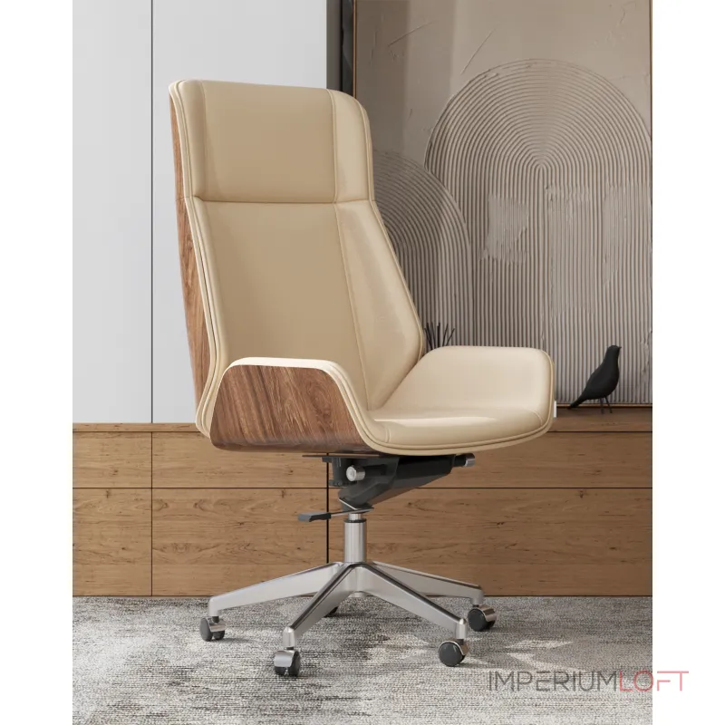 Кресло руководителя Crown SN бежевый Stool Group УТ000038529 от ImperiumLoft Кресло руководителя Crown SN бежевый Stool Group УТ000038529 от ImperiumLoft