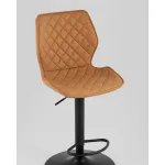 Стул барный Dome экокожа коричневый Stool Group УТ000039360 от ImperiumLoft
