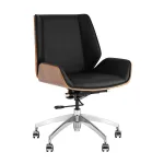 Кресло офисное Crown SN черный Stool Group УТ000038534 от ImperiumLoft