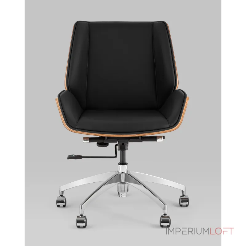Кресло офисное Crown SN черный Stool Group УТ000038534 от ImperiumLoft