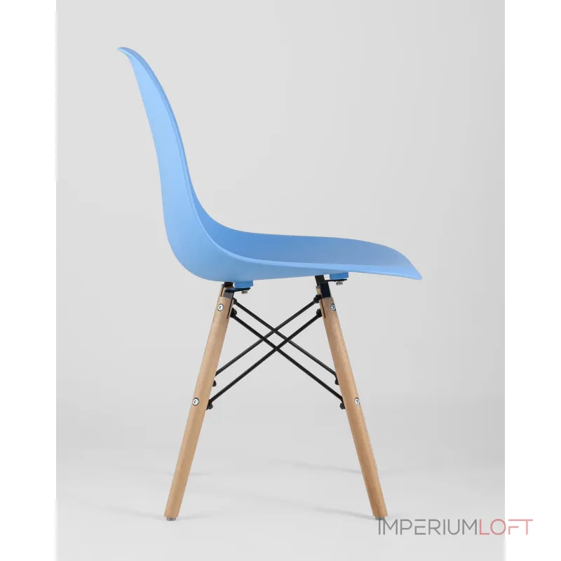 Стул Eames Style DSW голубой (разборный каркас) Stool Group УТ000037589 от ImperiumLoft