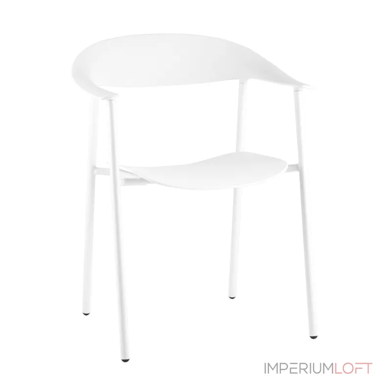 Стул Eila пластик белый Stool Group УТ000039774 от ImperiumLoft Стул Eila пластик белый Stool Group УТ000039774 от ImperiumLoft