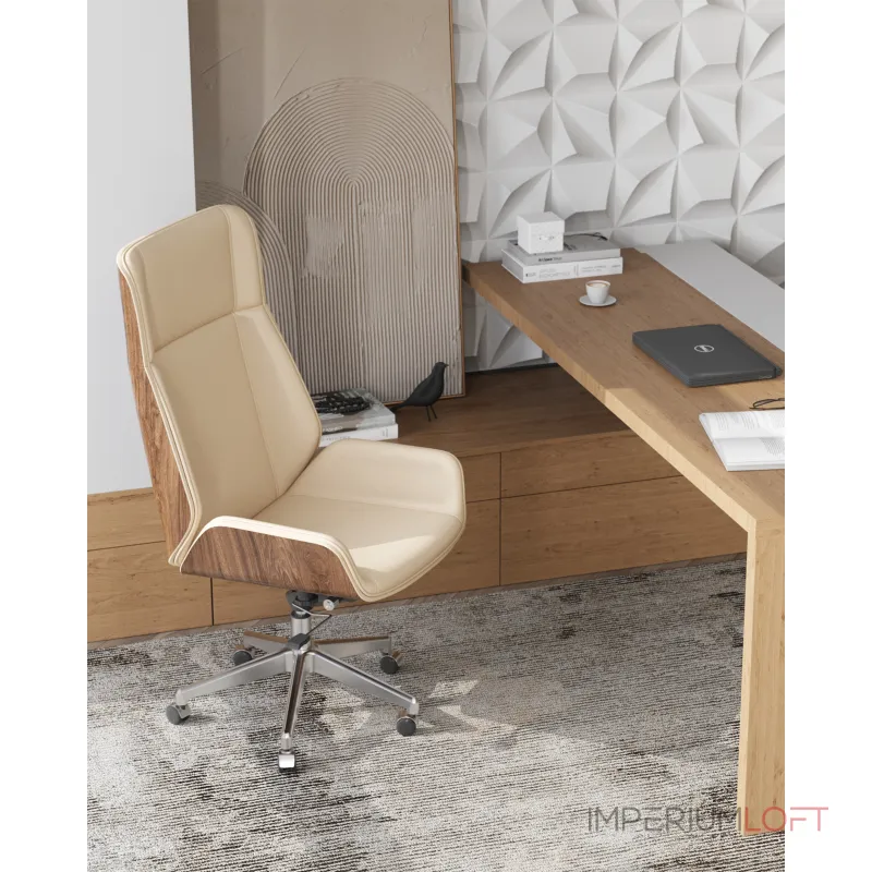 Кресло руководителя Crown SN бежевый Stool Group УТ000038529 от ImperiumLoft Кресло руководителя Crown SN бежевый Stool Group УТ000038529 от ImperiumLoft