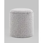 Пуф-столик с ящиком Хюгге XS букле серый Stool Group УТ000038728 от ImperiumLoft