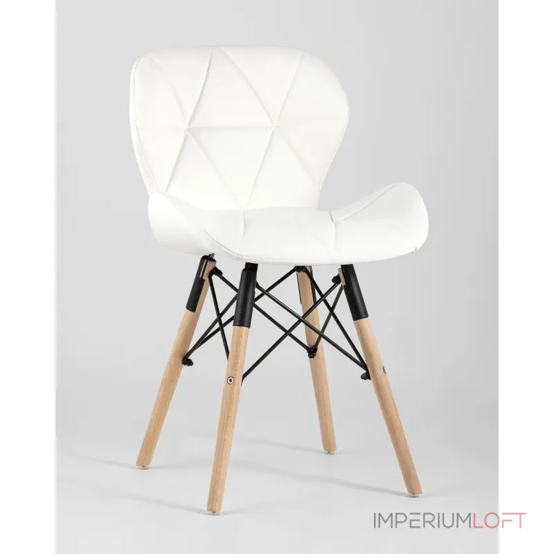 Стул Бон экокожа белый 4 шт. Stool Group УТ000035731 от ImperiumLoft