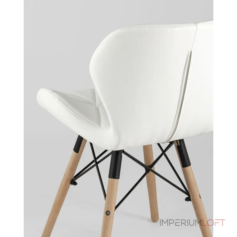 Стул Бон экокожа белый 4 шт. Stool Group УТ000035731 от ImperiumLoft