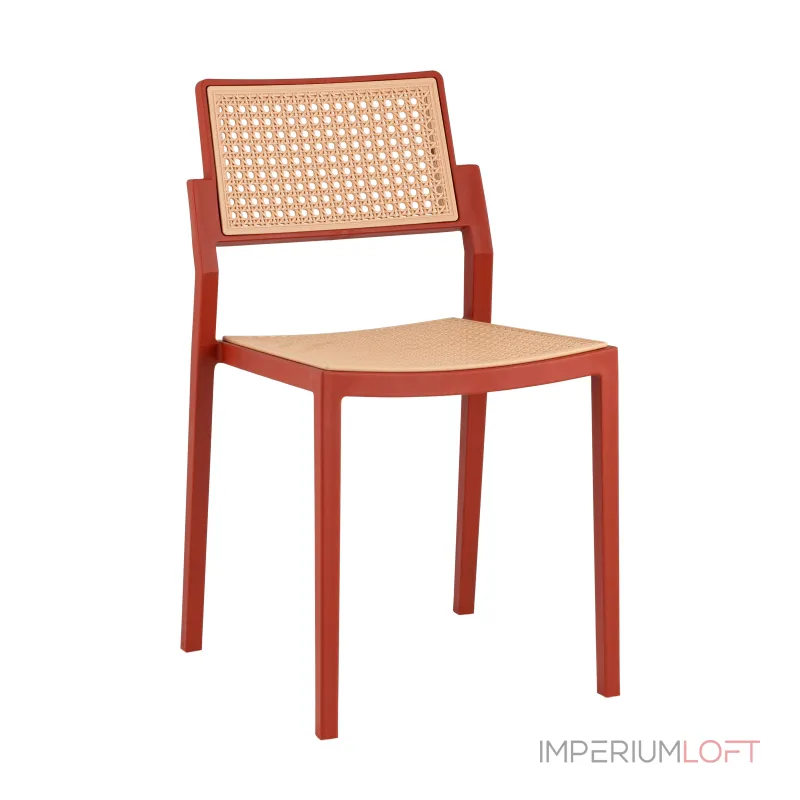Стул пластиковый Milto красный Stool Group УТ000039189 от ImperiumLoft Стул пластиковый Milto красный Stool Group УТ000039189 от ImperiumLoft
