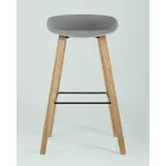 Стул барный LIBRA СЕРЫЙ 2 шт Stool Group УТ000038345 от ImperiumLoft