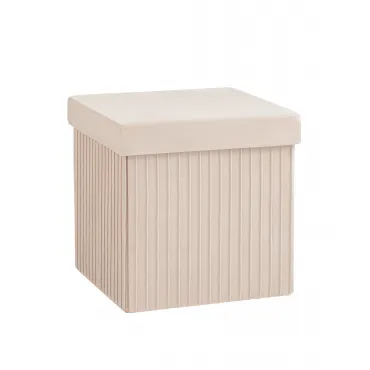Пуф складной с ящиком Store Square бежевый Stool Group УТ000038974 Пуф складной с ящиком Store Square бежевый Stool Group УТ000038974